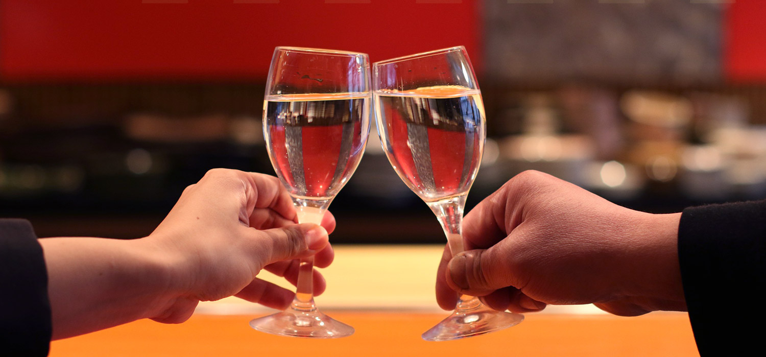 日本酒ボトル集合